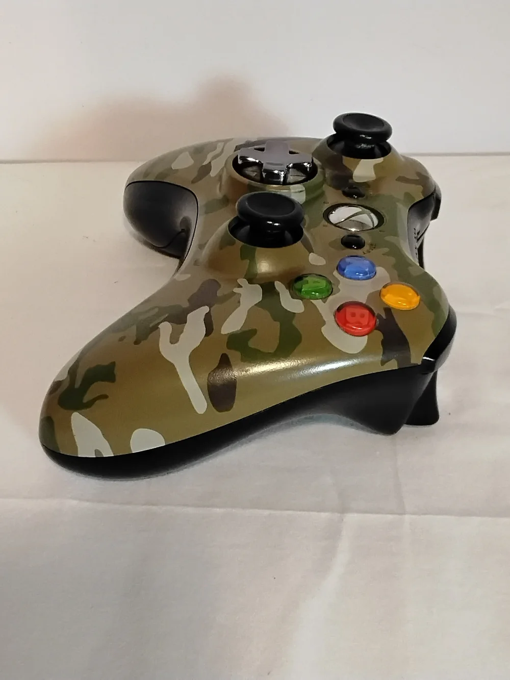 Official Microsoft Xbox 360 Special Edition Camo Wireless Controller OEM Pre-own